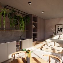 Mi Proyecto del curso: Iniciación al diseño de interiores. Interior Architecture project by Estefanía Nieto - 02.28.2020