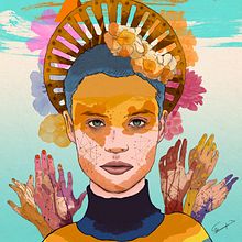 Belleza Humana. Drawing, Artistic Drawing, Digital Design, and Digital Illustration project by Geovani Hernandez - 03.03.2020