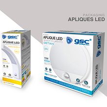  Apliques LED GSC. Un proyecto de Diseño gráfico y Packaging de Mary Marco - 03.03.2020