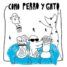 COMO PERRO Y GATO . 2D Animation, Design, and Traditional illustration project by Pamela Moure Bisaglia - 03.03.2011