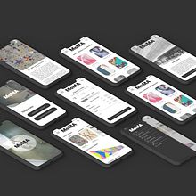 Diseño App MoMa. App Design, Graphic Design, and UX / UI project by Bel Llull - 06.08.2019