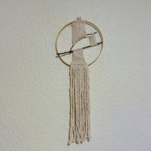 Mi Proyecto del curso: Introducción al tramado textil. Bordado, e Macramê projeto de Diana Maya - 03.03.2020
