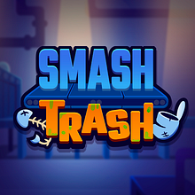 Smash Trash - AR mobile game. Character Design, Digital Illustration, Traditional illustration, Mobile Design, and UX / UI project by Sayuri Tagata - 10.01.2019