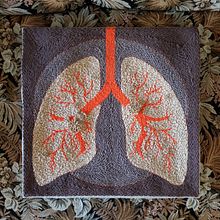 Pulmones. Un proyecto de Artesanía y Bordado de Carolina Bello - 13.08.2019