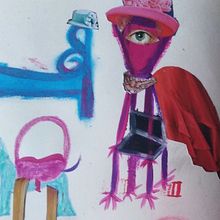 Mundos domésticos: bichos, asientos y rostros.. Un progetto di Illustrazione tradizionale di Caridad Botella - 04.03.2020