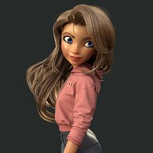Sweet girl Ein Projekt aus dem Bereich 3D von Javier Benver - 04.03.2020