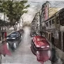 Mi Proyecto del curso: Paisajes urbanos en acuarela Ein Projekt aus dem Bereich Architektur von Juan Montalvo Alvarado - 04.03.2020
