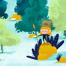 Freelance World. Character Design, Traditional illustration, and Children's Illustration project by Viv Campbell - 03.05.2020