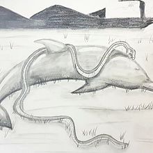 simulacro examen 2 animales . Drawing, Pencil Drawing, and Artistic Drawing project by alma_chaguacedac - 03.05.2020