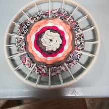 Meu projeto do curso: Tecelagem em tear circular. Een project van Borduurwerk van Felipa David - 05.03.2020