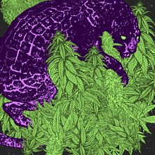 Sublime - Smoke Two Joints. Un progetto di Collage, Illustrazione tradizionale e Lettering di Facundo Bottazzi - 06.03.2020