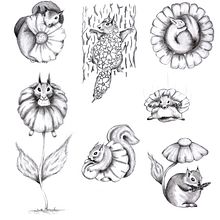 Fiorscoiattoli. Creativit project by Claudia Colombo - 03.06.2020