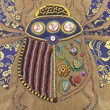 Scarab Embroidery. Un proyecto de Bordado de clearymp - 07.03.2020