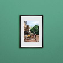 Mi Proyecto del curso: Paisajes urbanos en acuarela. Un proyecto de Arte urbano, Bellas Artes y Pintura a la acuarela de Fernanda Sánchez - 07.03.2020
