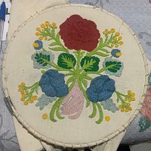 Mi Proyecto del curso: Técnica de bordado con paso atrás . Broderie de Aldo Miranda - 03.08.2020