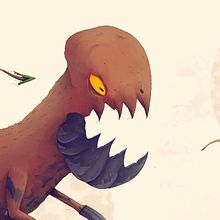 Encuentro con un Mauron. Un proyecto de Dibujo, Dibujo artístico, Ilustración tradicional e Ilustración digital de Alex Shagu - 08.03.2020
