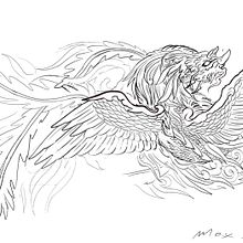 Meu projeto do curso: Desenho e ilustração digital de tatuagens com o Procreate. Tattoo Design project by DEREKA FREEDOM - 03.09.2020