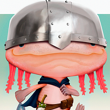 Axolotl Adventurer. Concept Art, Character Design, Traditional illustration, Digital Illustration, and Children's Illustration project by Juan Carlos Stella Orduz - 12.26.2019