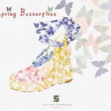 Mariposas de primavera. Un proyecto de Diseño de calzado de Felipe Serrano Romero - 09.03.2020