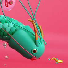 Corre pez, corre.. Projekt z dziedziny 3D użytkownika Jorge González Molinero - 09.03.2020