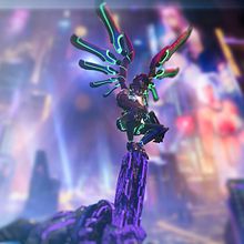 Shariel - Cyberpunk angel. 3D, 3D Character Design, and Video Games project by Francisco Alvarez Mendez - 06.20.2019