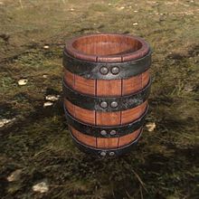 Barrel render. Un progetto di 3D, Progettazione 3D e Design e creazione di mobili di Eduardo Diaz - 09.03.2020