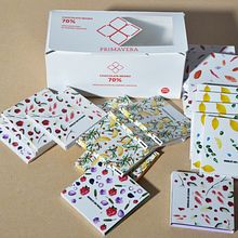 Mi Proyecto del curso: envoltorios de chocolate estampados y diseño de packaging. Un projet de Br, ing et identité, Packaging , et Création de motifs de Fanny González - 09.03.2020