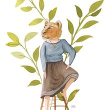 My project in Illustration Techniques to Unlock your Creativity course. Projekt z dziedziny Trad, c i jna ilustracja użytkownika Andreea Wende - 10.03.2020