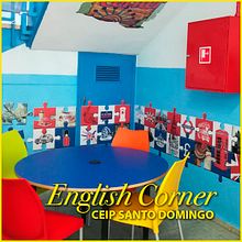 Decoración "English Corner" CEIP SANTO DOMINGO. Un proyecto de Decoración de interiores y Diseño gráfico de Oscar Zurro Nuñez - 10.03.2020