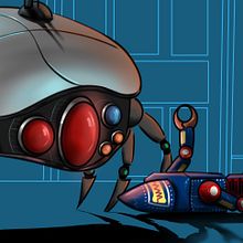 Mi Proyecto del curso: Spyderbot . % Miguel Rujano tarafından hazırlanan Dijital Tasarım projesi - 03.10.2020