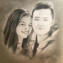 Mi Proyecto del curso: Retrato realista con lápiz de grafito. Un progetto di Disegno a matita e Disegno di ritratti di Jonathan Puerres - 23.03.2020