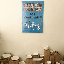 LOS COMENSALES Ein Projekt aus dem Bereich Kino, Design, Plakatdesign und Traditionelle Illustration von CHICHINABO INC - 11.06.2020
