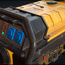 Mi Proyecto del curso: Creación de props realistas para videojuegos . % Manuel González Ramírez tarafından hazırlanan 3D projesi - 04.10.2020