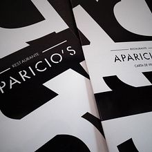 RESTAURANTE APARICIO'S . % Danae Remon tarafından hazırlanan Markalaşma ve Kimlik, Editör, Ve al Tasarım projesi - 03.12.2020