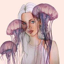 Mi Proyecto del curso: Retrato ilustrado en acuarela. Un proyecto de Ilustración tradicional de Carmen - 24.01.2020
