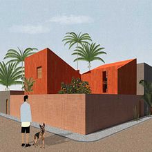 My project in Graphic Representation of Architectural Projects course. Architecture project by Ma'in Khazalah - 03.13.2020