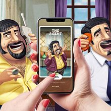 Casumo App. Design de personagens, Ilustração tradicional e Ilustração digital projeto de David de Ramón - 03.01.2020