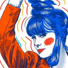  Françoise Dorléac . Animation, 2D Animation, and Digital Illustration project by Oscar Donado - 03.14.2020