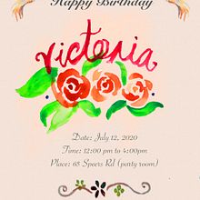 Mi Proyecto del curso: Técnicas aplicadas de ilustración en acuarela. Un progetto di Illustrazione digitale, Lettering digitale e Pittura ad acquerello di Brenda Avila - 14.03.2020