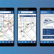 Mi Proyecto del curso: Diseño de una aplicación móvil. Rediseño metro de Madrid . % Verónica Martin tarafından hazırlanan Tasarım projesi - 03.22.2020