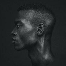 Profile of a Man - Chalk and Charcoal portrait, A3. Artistic Drawing, Drawing, Fine Arts, Portrait Drawing, and Realistic Drawing project by krystangraceart - 08.30.2018