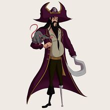 Piratas!! ☠️. Projekt z dziedziny Animacje 2D, Concept art i Projektowanie postaci użytkownika Marco Antonio Armendariz Avila - 15.03.2020
