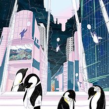 perceive - CD illustration inspired by songs. Traditional illustration project by zoyce - 05.20.2019