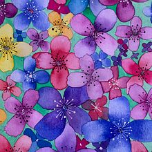 Flowers. Fine Arts project by Onia Garcia Fernandez - 03.15.2020