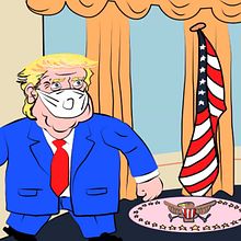 China Trump. 2D Animation, and Animation project by Alberto AC - 04.06.2020