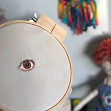 Meu projeto do curso: Técnicas de bordado em miniatura. Embroider project by sara_tri_martins - 03.15.2020
