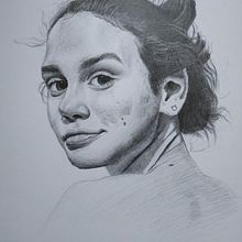 Mi Proyecto del curso: Retrato realista con lápiz de grafito. Fine Arts, Pencil Drawing, Artistic Drawing, Portrait Drawing, Realistic Drawing, Design, Traditional illustration & Instagram project by A S - 03.17.2020