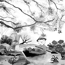 Mi Proyecto del curso: Ilustración en acuarela con influencia japonesa. Watercolor Painting project by Ana Isabel Castro - 03.17.2020