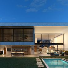 render casa unifamiliar. 3D, e Arquitetura projeto de Rosanna Manassero - 17.03.2020