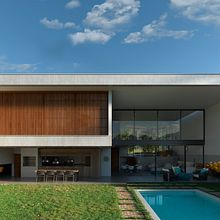 render casa unifamiliar. 3D, e Arquitetura projeto de Rosanna Manassero - 17.03.2020